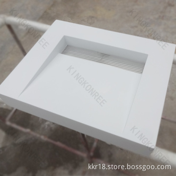 China Manufacturer Resin Stone Wall Hung Wash Basin
